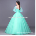 Ball Gown Long 2017 Mint Green Quinceanera Robes Sweetheart Bodice Robe de bal